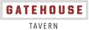 a close up of a logo of Gatehouse Tavern